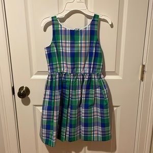 Plaid Polo dress